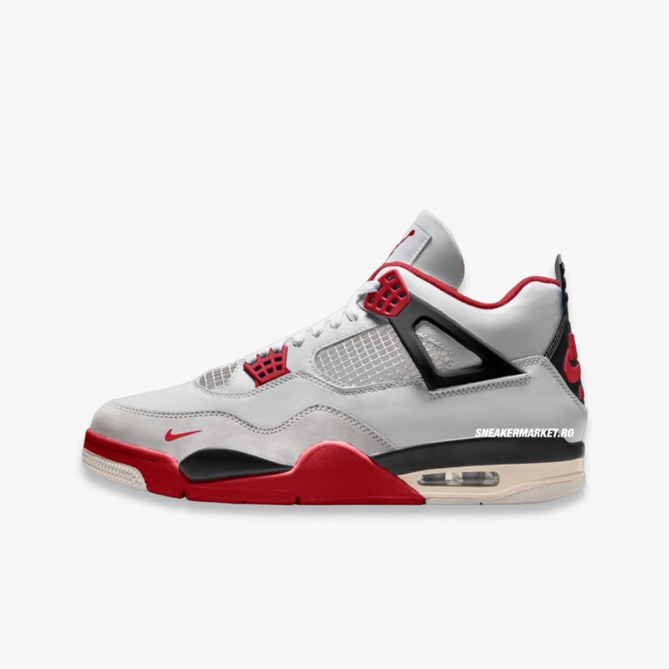 *PRE-ORDER* (Men's) Air Jordan 4 Retro OG SP x Nigel Sylvester 'Vintage Fire Red' (2025) Foot Relax