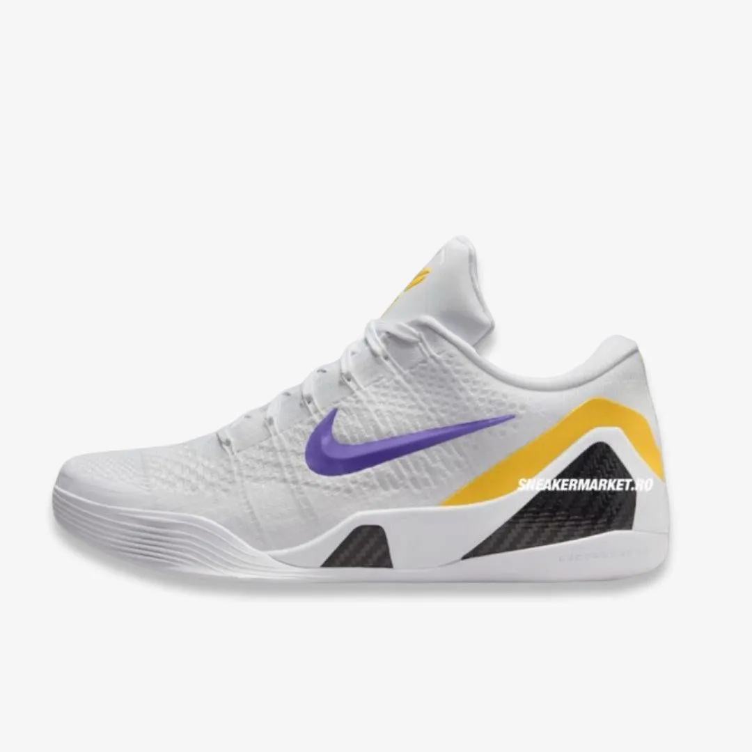 *PRE-ORDER* (Men's) Nike Kobe 9 Elite Low Protro 'White / Court Purple' (2025) IH1401-100 Built-in wear