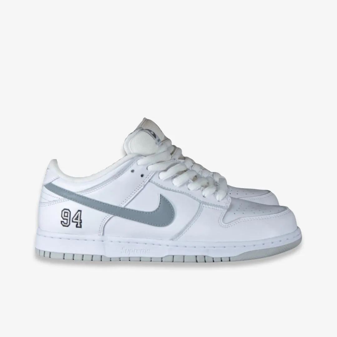 *PRE-ORDER* (Men's) Nike SB Dunk Low x Supreme 'Metallic Silver' (2025) HQ8487-100 Non Slip Outsole