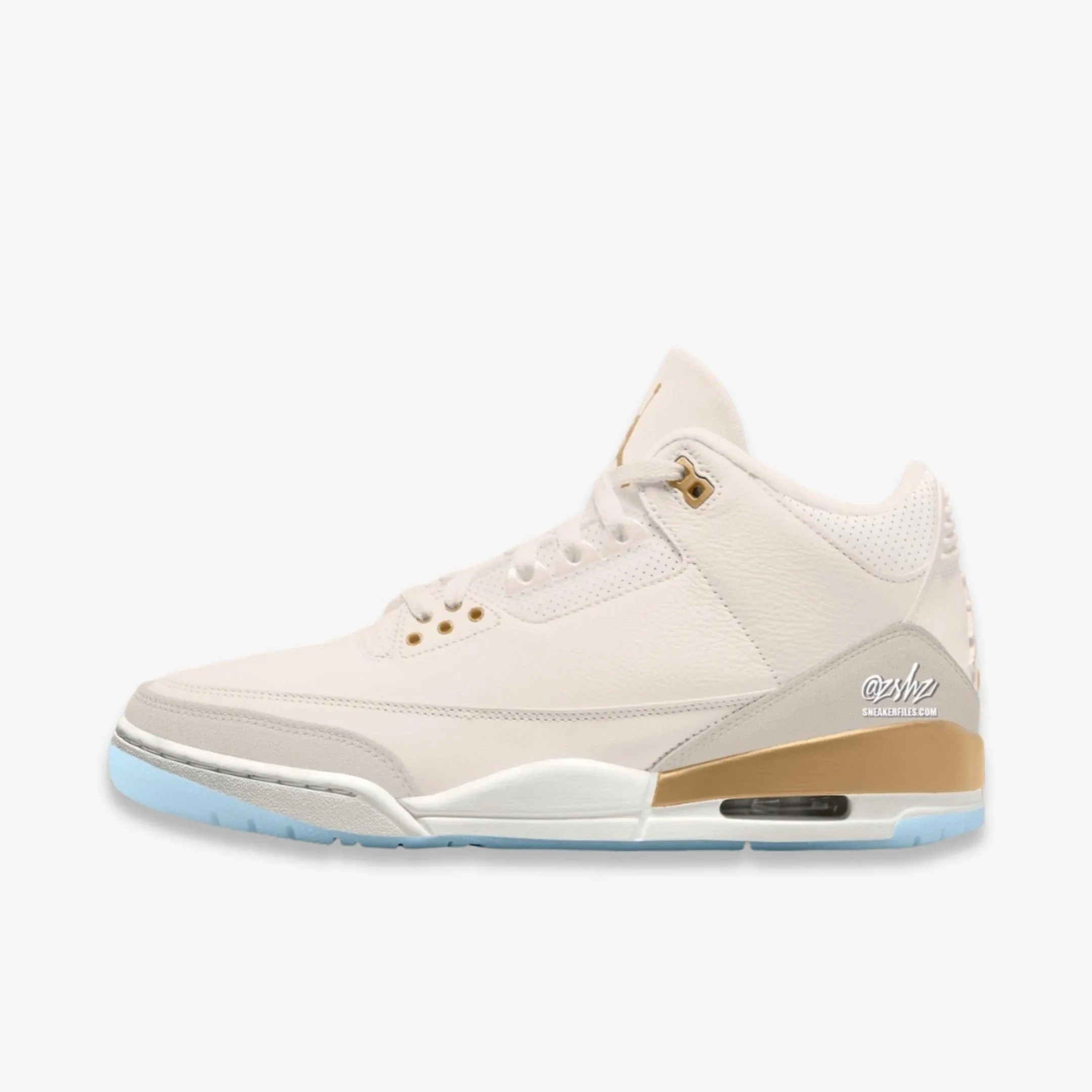 Functional Durable Mesh *PRE-ORDER* (Women's) Air Jordan 3 Retro 'Champagne & Oysters' (2025) Breathable fabric