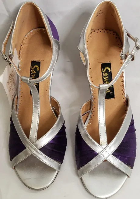 Early Jog 4" Paza -- Tango Shoe -- Purple/Silver