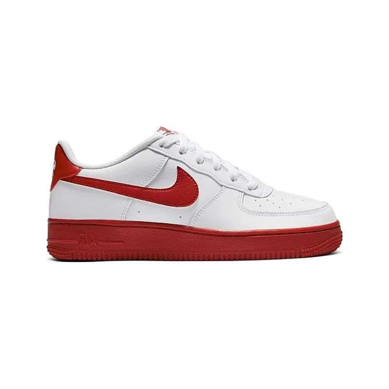 Yoga Base Nike Air Force 1 Low White Red Midsole (GS)