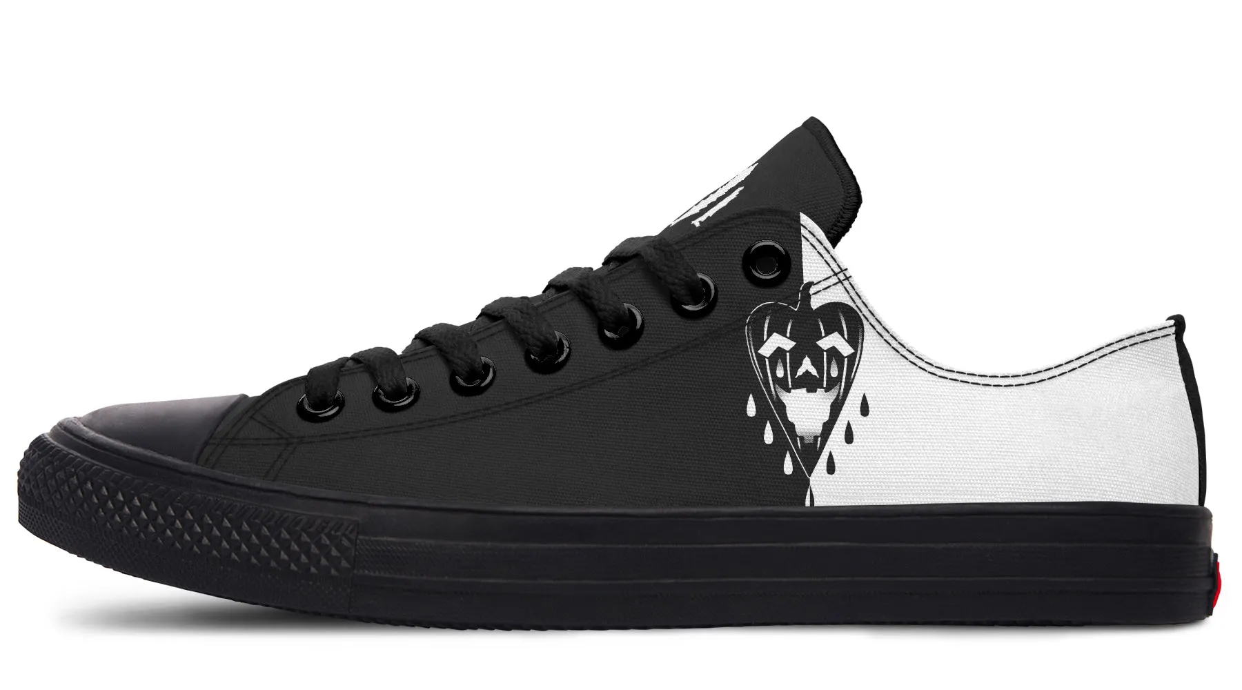 Hallo Scream Low Tops Yoga Base Mono Style