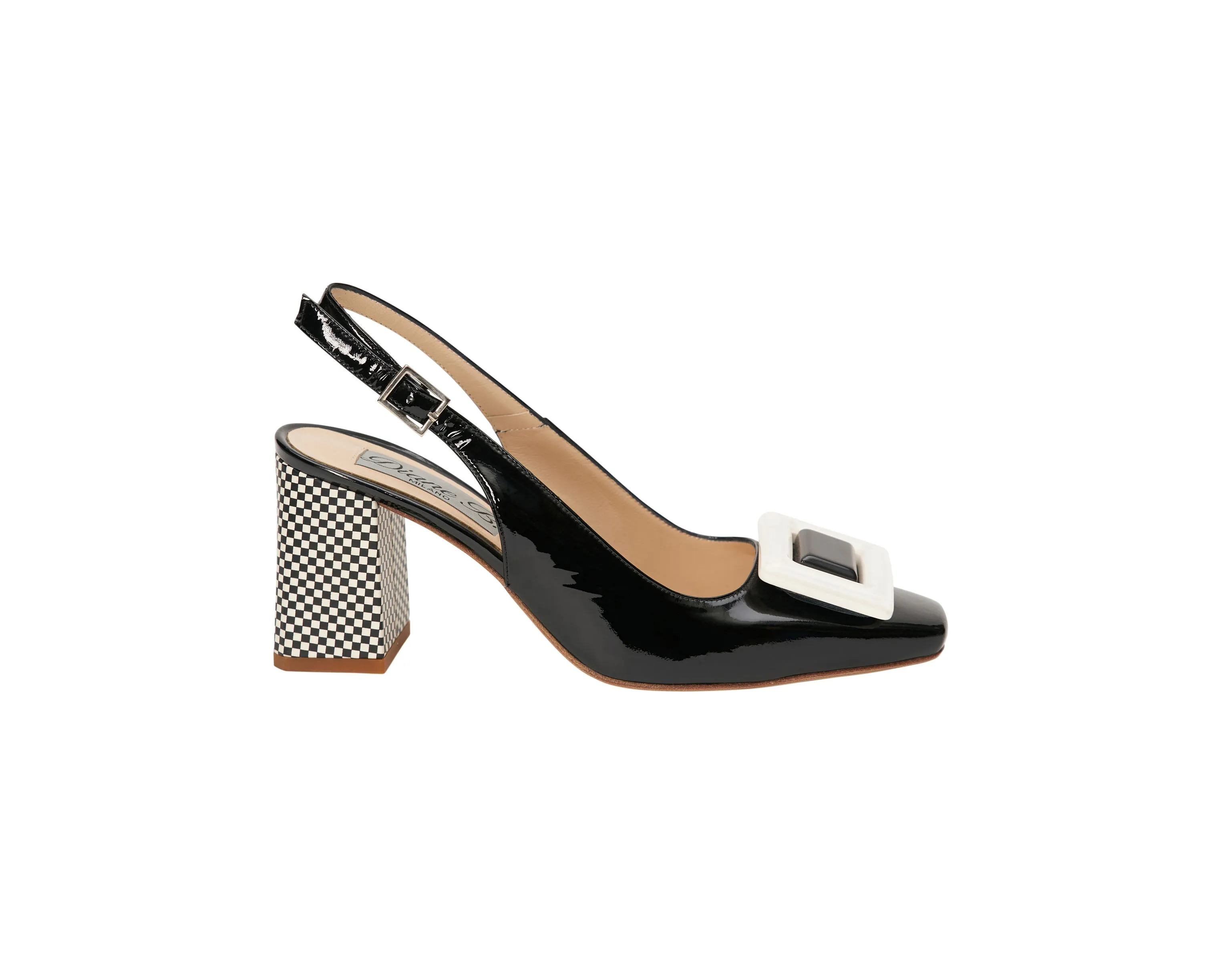 Sixty's Classic White Heels