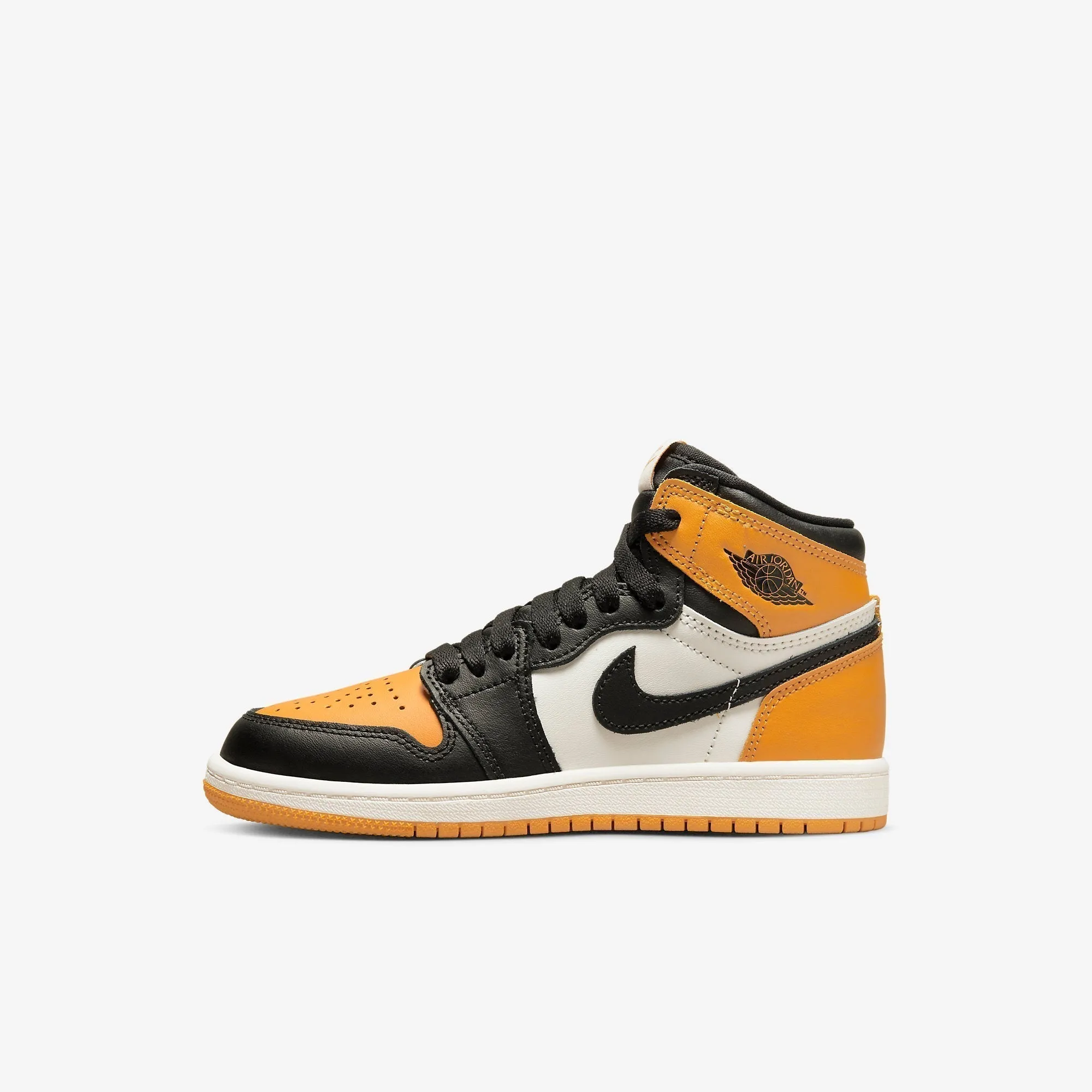 Structured sole Stand Long (PS) Air Jordan 1 Retro High OG 'Yellow Toe / Taxi' (2022) AQ2664-711