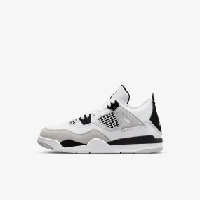 (PS) Air Jordan 4 Retro 'Military Black' (2022) BQ7669-111 Travel Light Square Toe