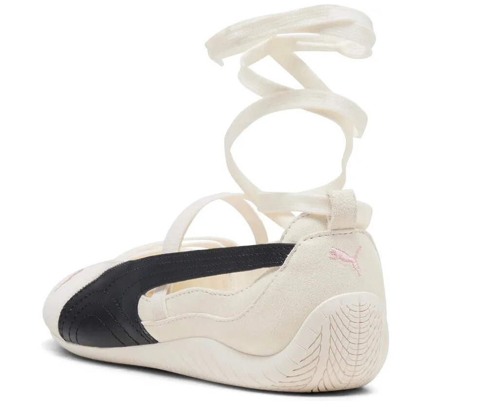 Step Light Padded PUMA x ROS?? Speedcat Ballet Shoe Warm White Black Frosty Pink (Women's)