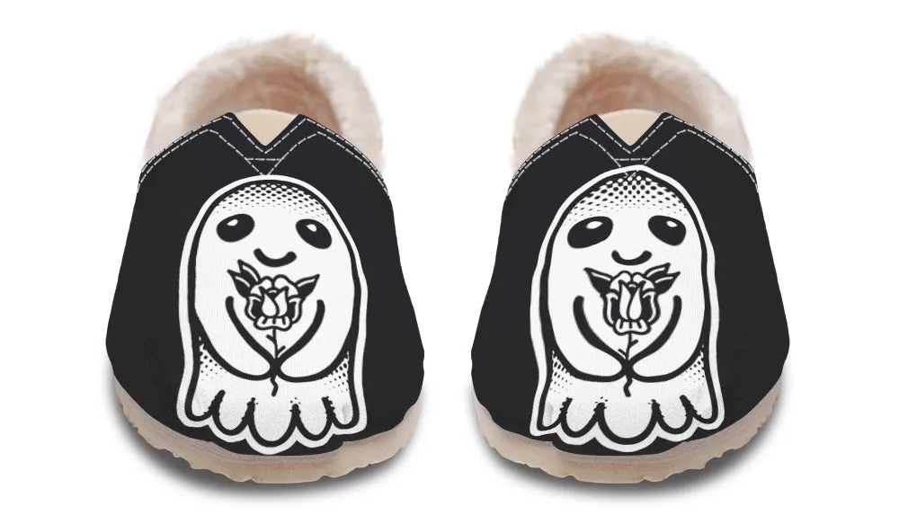 Flower Ghost Winter Casual Shoes Curve Hug