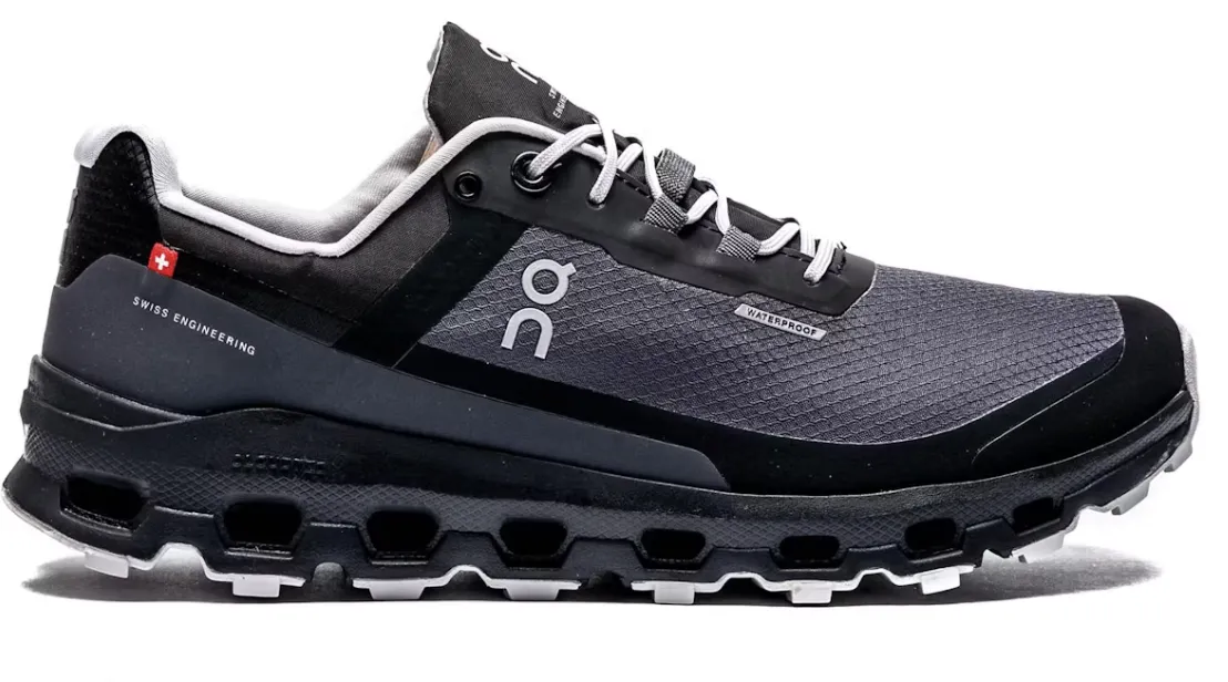 Family Time On Running Cloudvista Waterproof Eclipse Black (Women's)