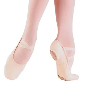 Quinn -- Stretch Canvas Split Sole Ballet -- Light Pink Swift Glide Festival Vibe
