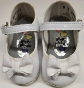 Ranee -- Infant's Mary Jane Strap Shoe -- White Patent Quick Drying Work Commute