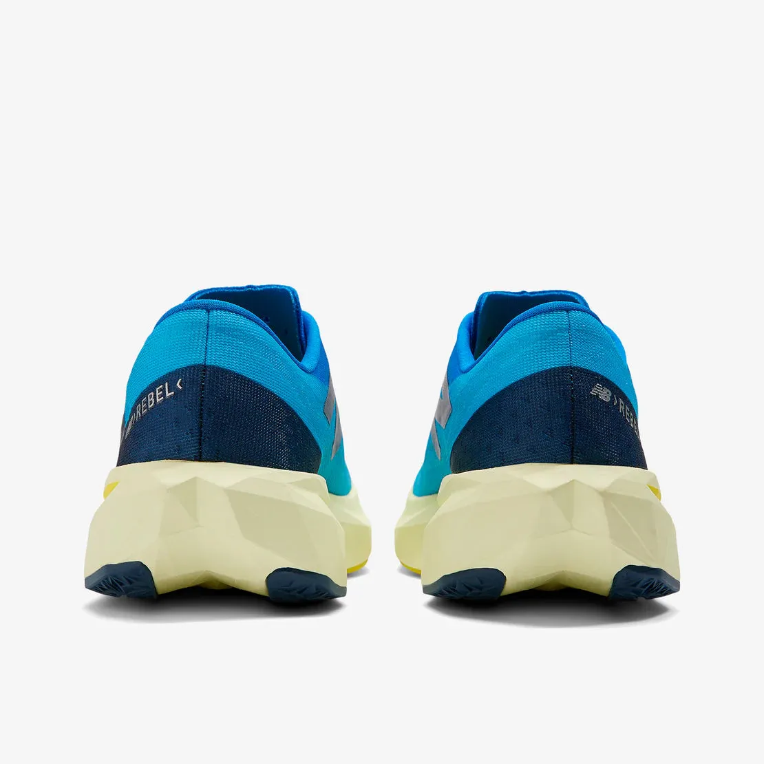Comfortable Insole FuelCell Rebel v4 - Spice Blue with Limelight