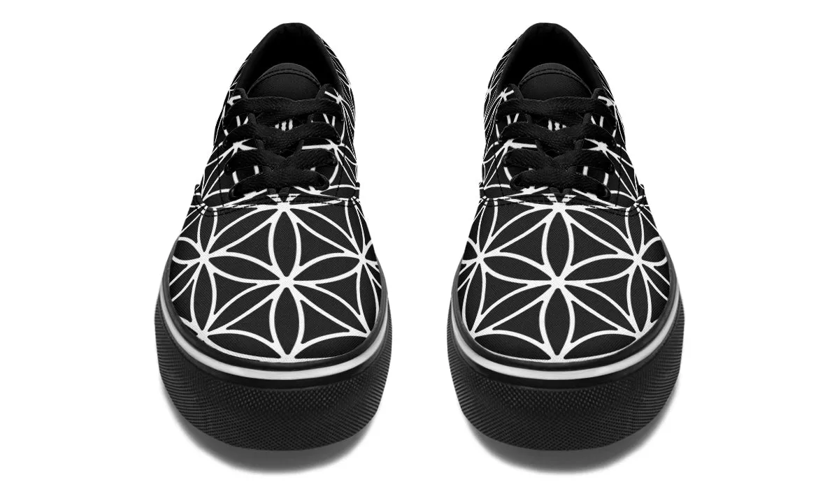 Comfort Upper Color Play Flower Of Life Classic Shoes