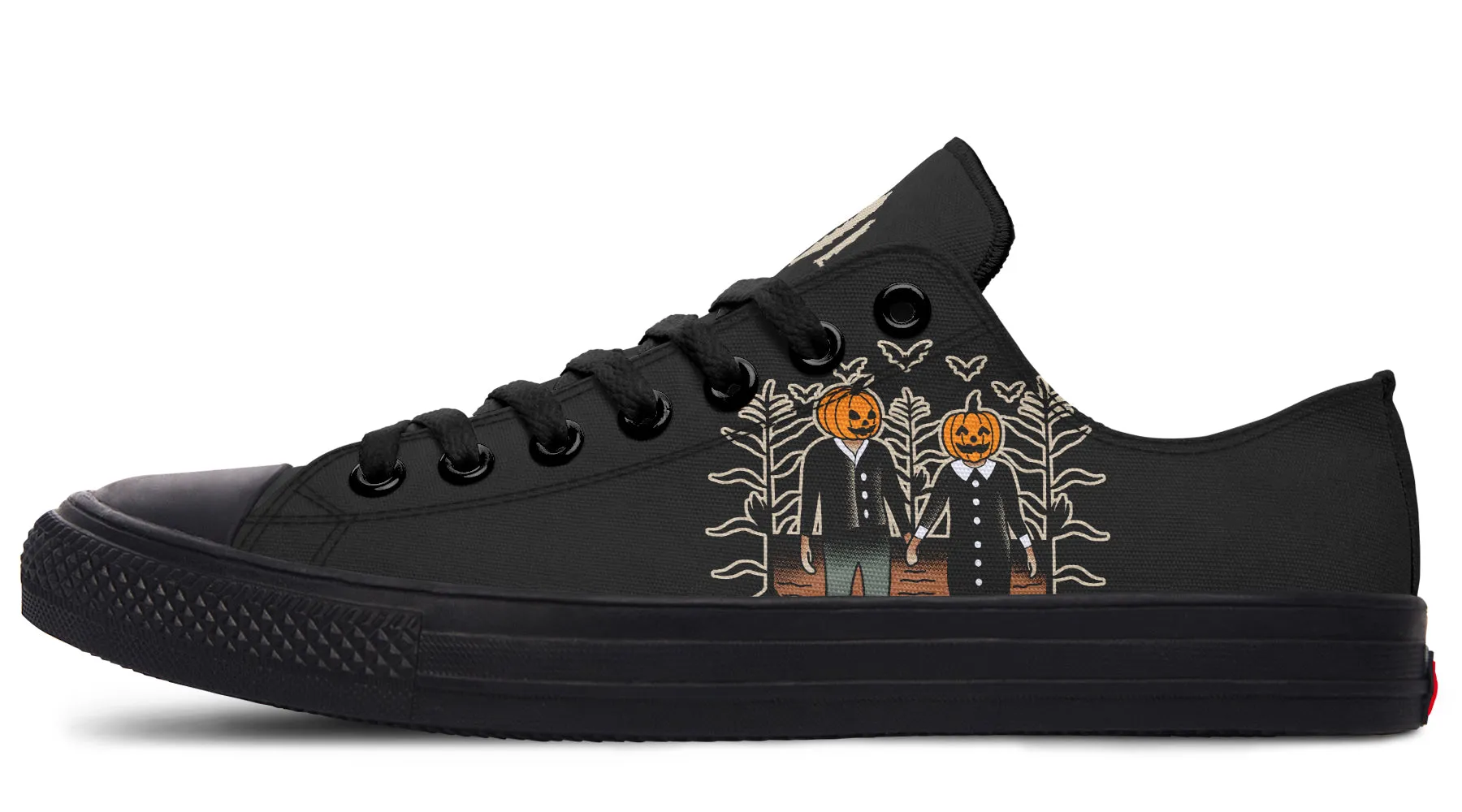 Teen Fun Modern Bold Spooky Season Low Tops