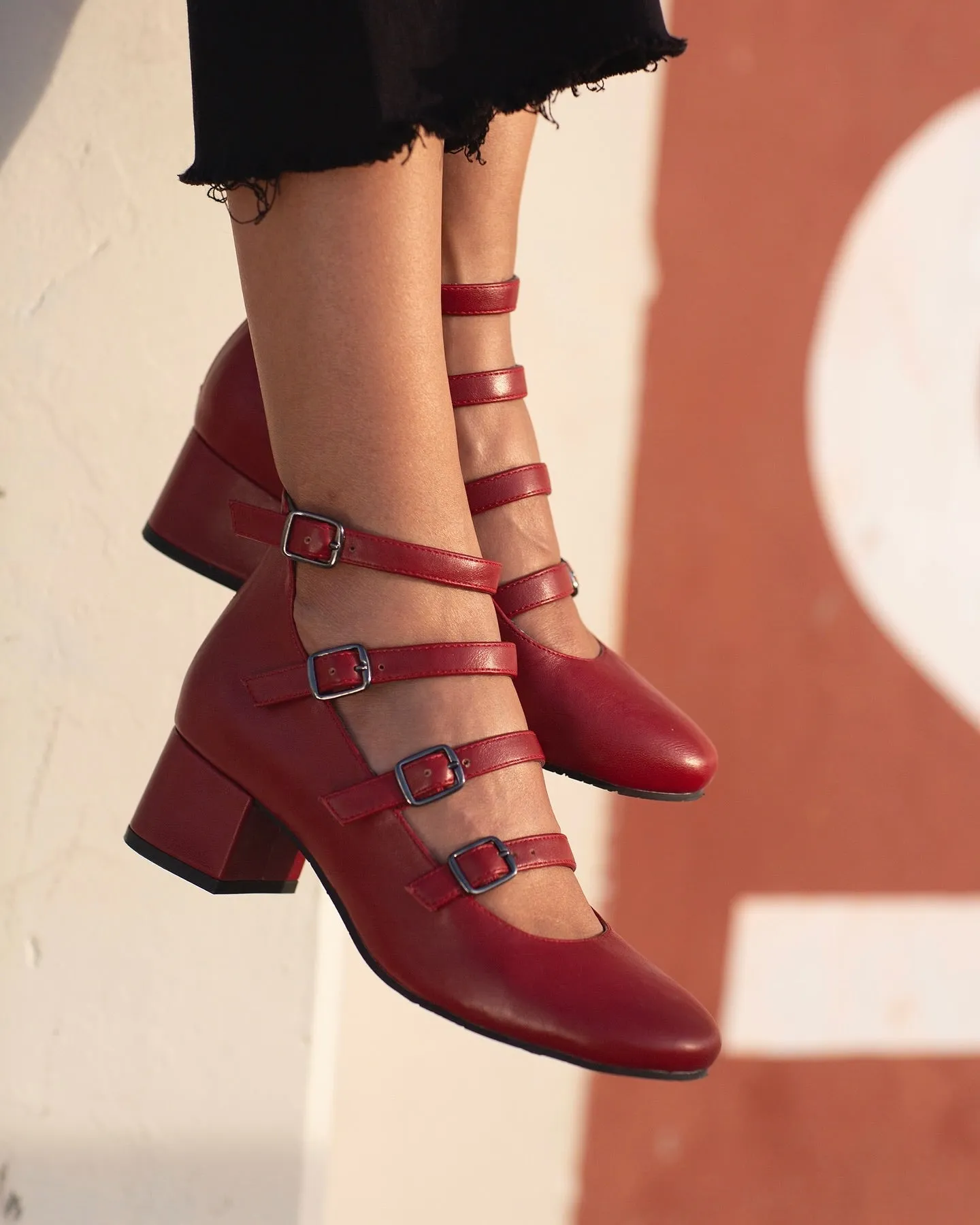 Matte Base Tap Dance Heel in Black from BC Footwear