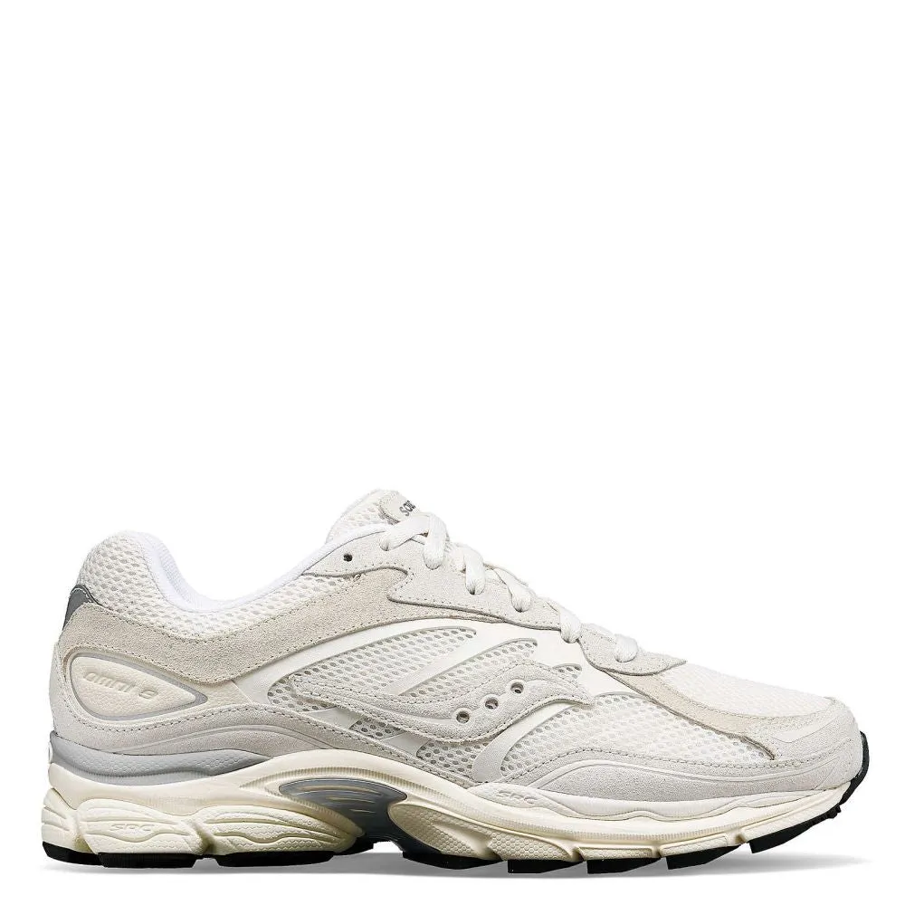 Saucony ProGrid Omni 9 Premium in White Sturdy Build Velvet Soft