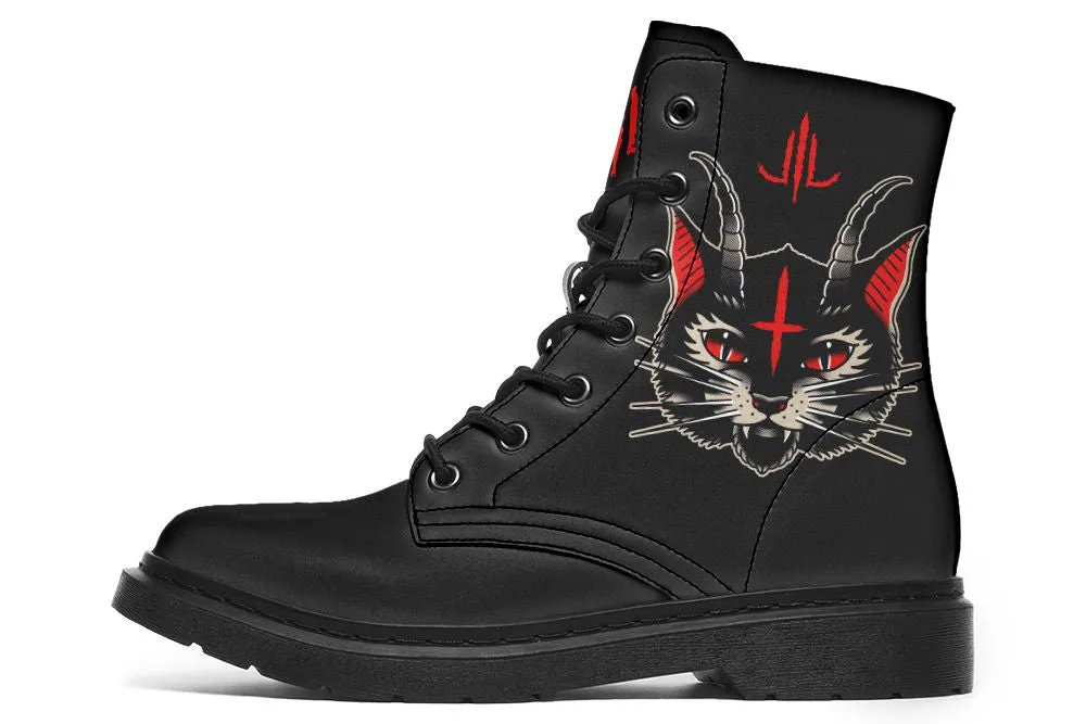 Demon Cat Boots Anti Bacterial Color Mix