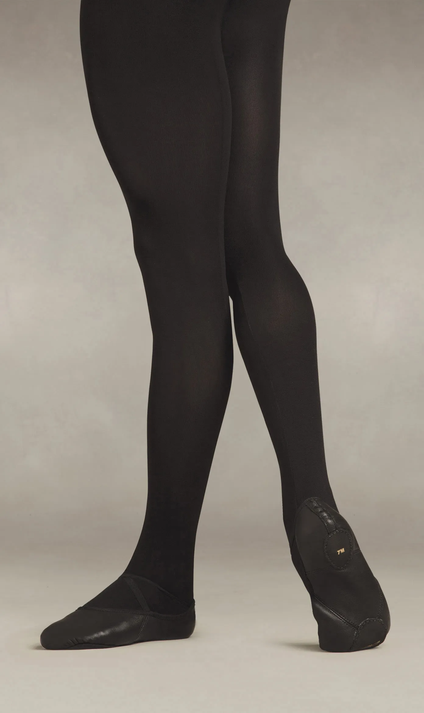 Supportive Core Weekend Warriors Romeo Leather -- Split Sole Ballet Slipper