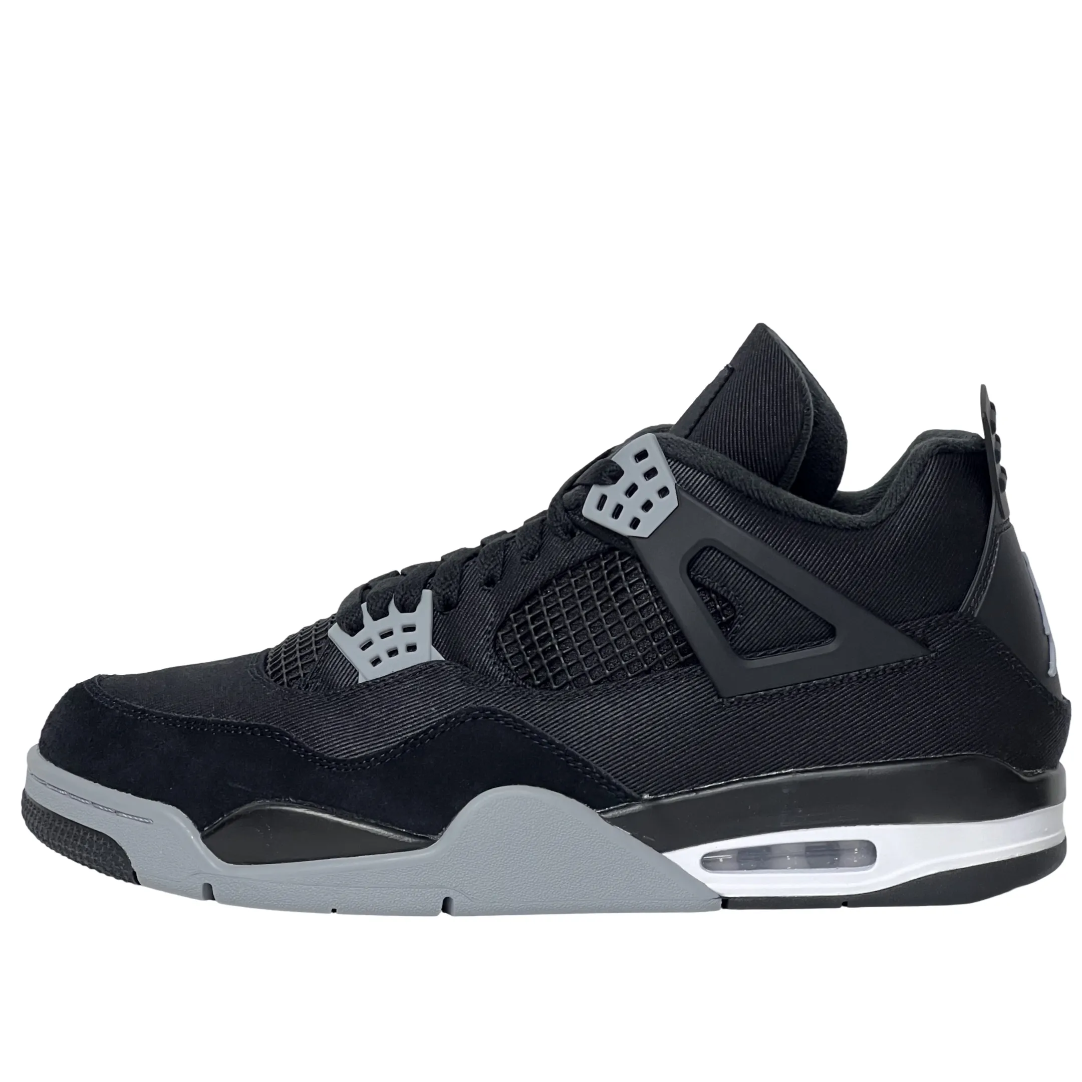 Every Step Elastic Sling Nike Air Jordan 4 SE Black Canvas