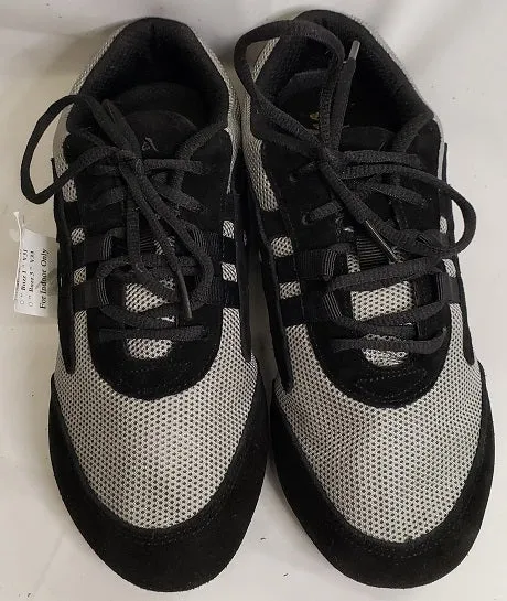 Mountain Strong Salsero -- Full Suede Sole Dancesneaker -- Grey/Black