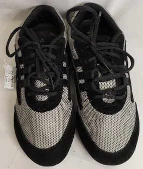 Mountain Strong Salsero -- Full Suede Sole Dancesneaker -- Grey/Black