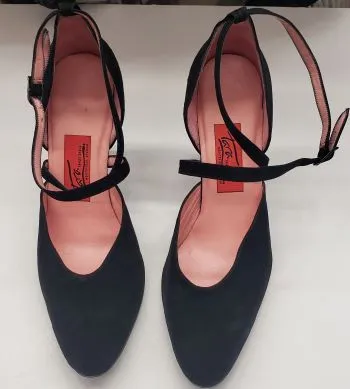 3" Cruzada II -- Women's Tango Shoe Grip Strong velcro