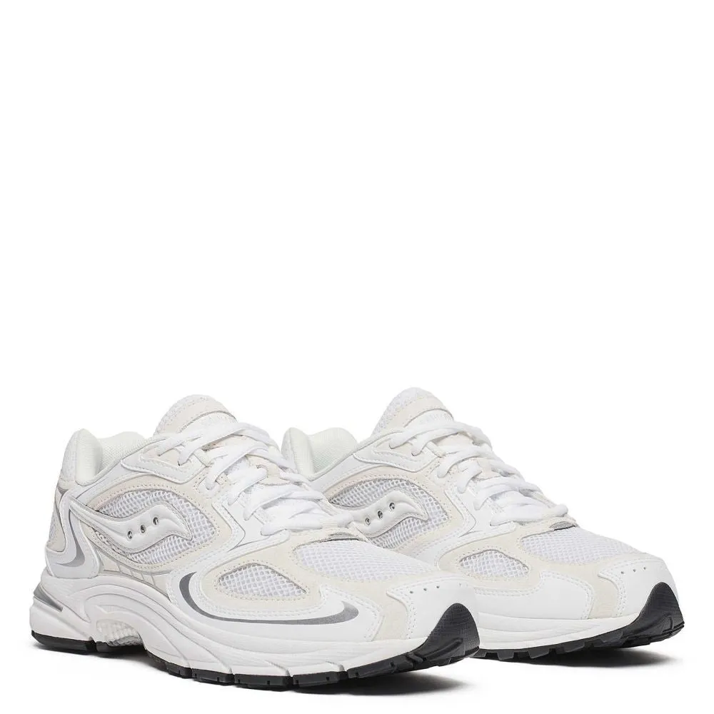 Saucony Grid Jazz 9 Suede in White Supportive Core Weekend Warriors