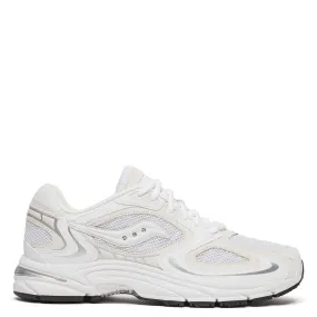Saucony Grid Jazz 9 Suede in White Toe Guard Comfort Step