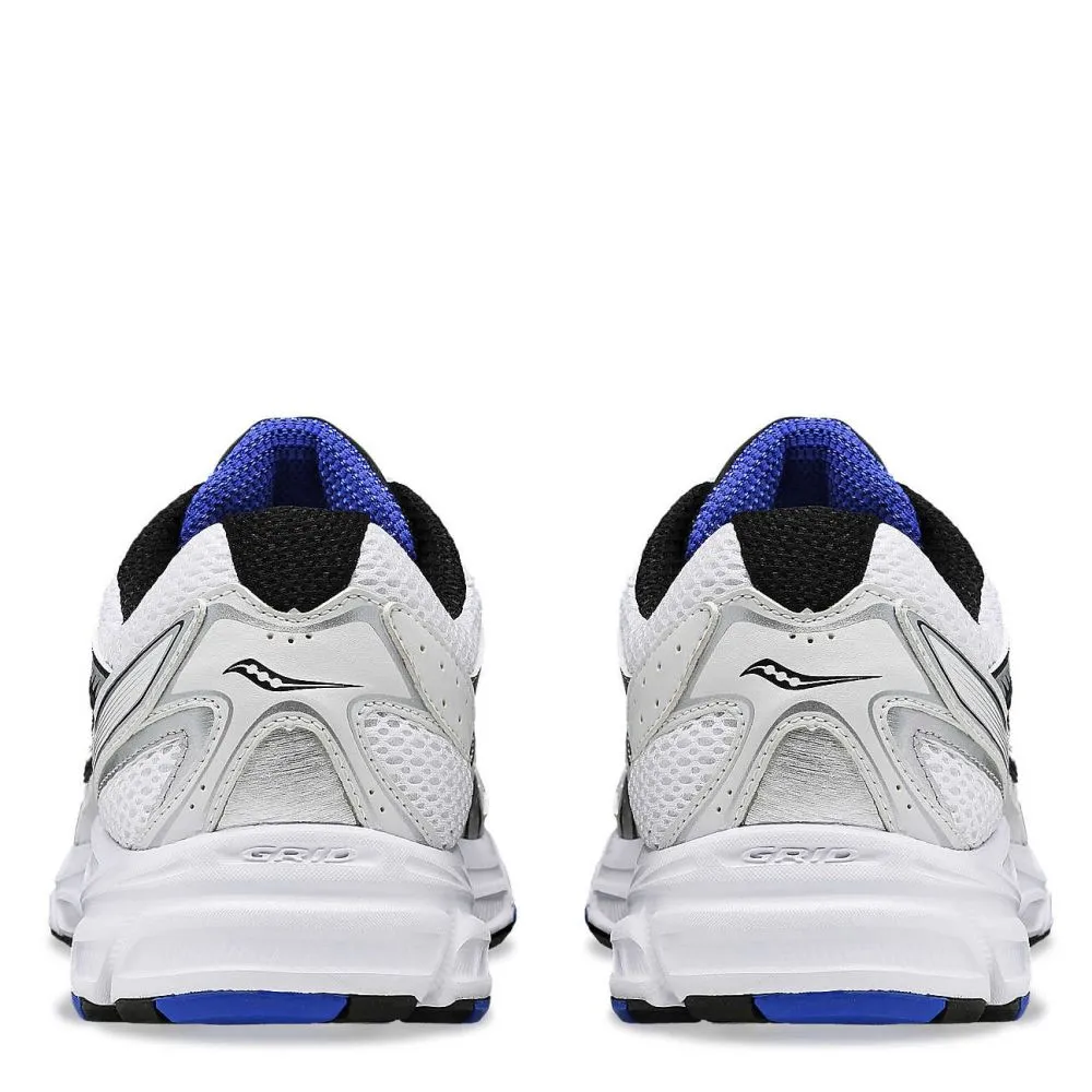 Rain Safe Saucony Ride Millennium in White/Royal