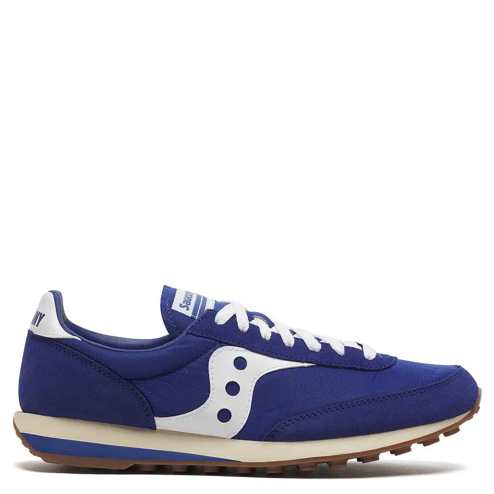 Saucony Trainer 80 in Royal/White Ventilated Design Arch Support Health Focused