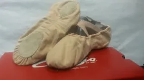 Sculpture 2 -- Stretch Canvas Split Sole Ballet -- Nude Ultra Light Urban Walkers Pastel tone