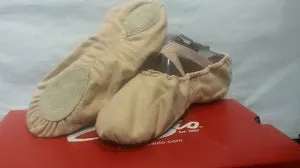 Cotton Base Sculpture 2 -- Stretch Canvas Split Sole Ballet -- Nude