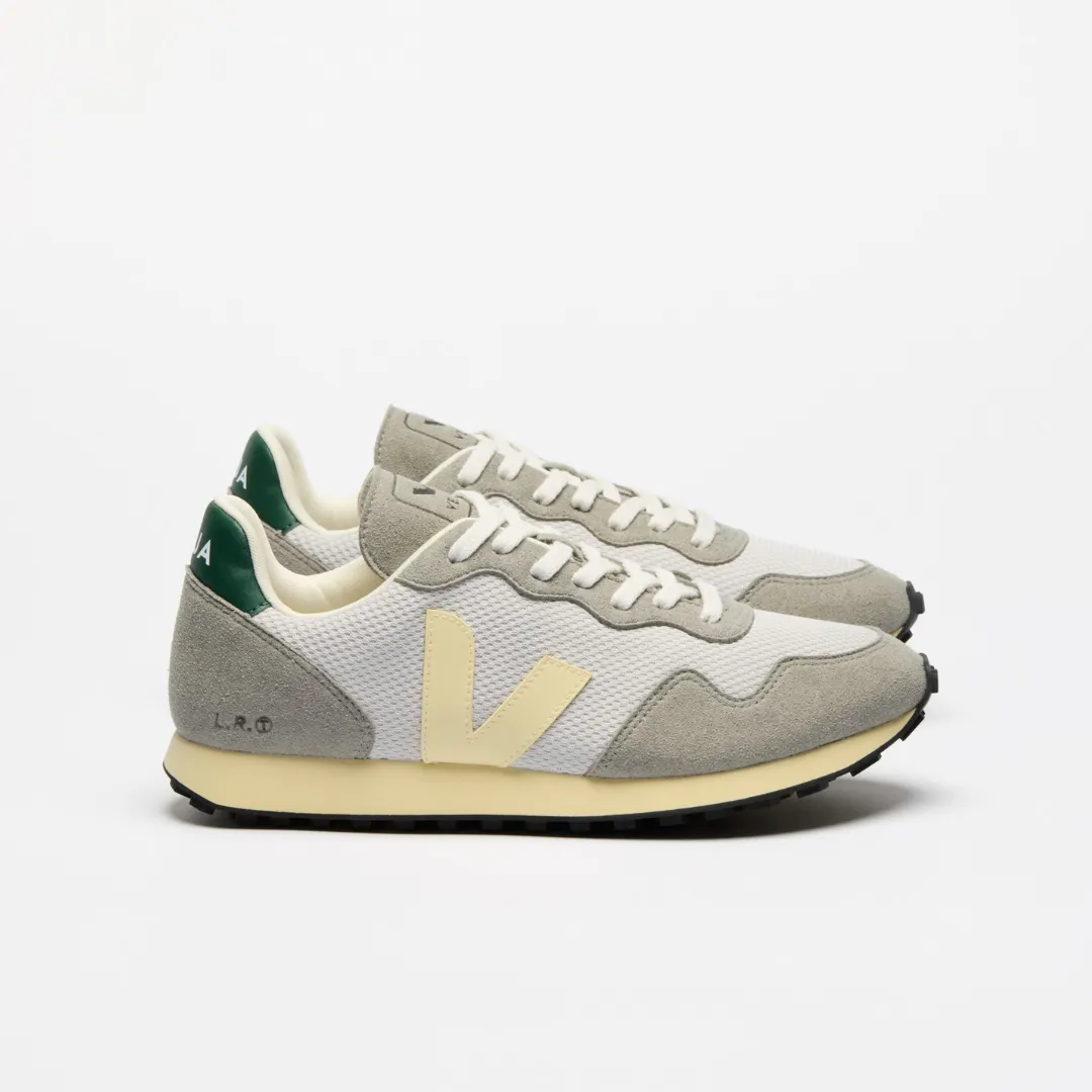 Stretch Fabric Active People Commute Light SDU Alveomesh in Light Grey Butter from Veja