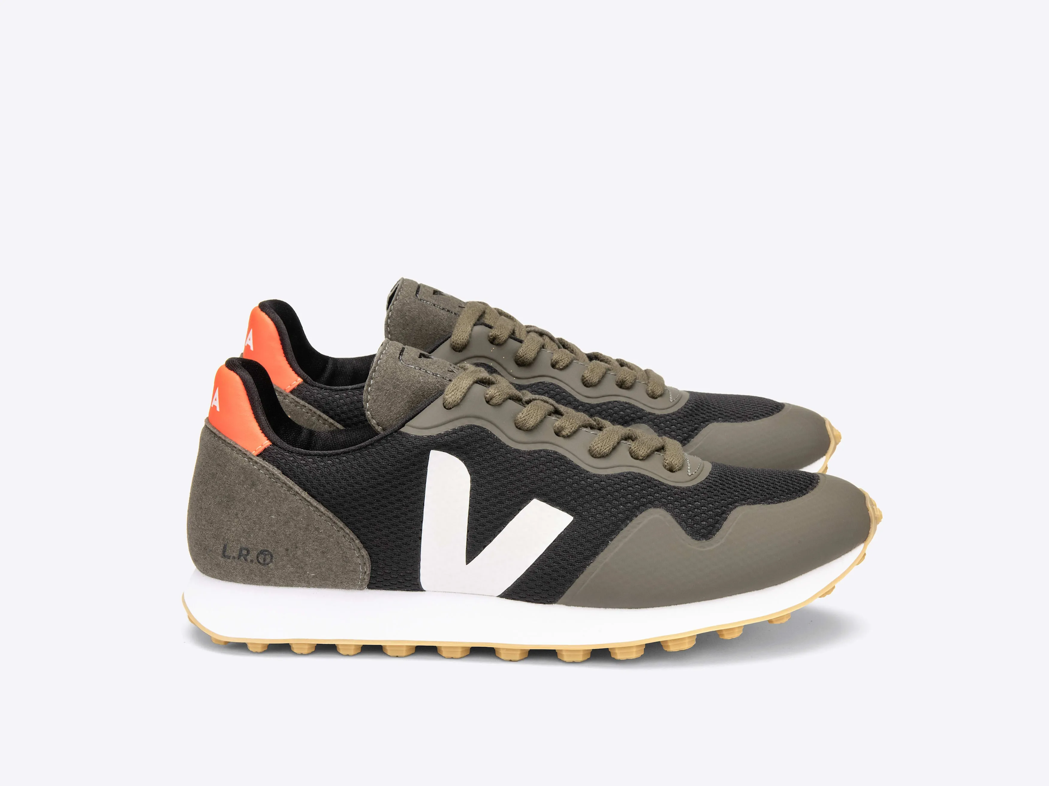 SDU in Kaki Black from Veja Non Slip Wellness Seekers Fairy Step
