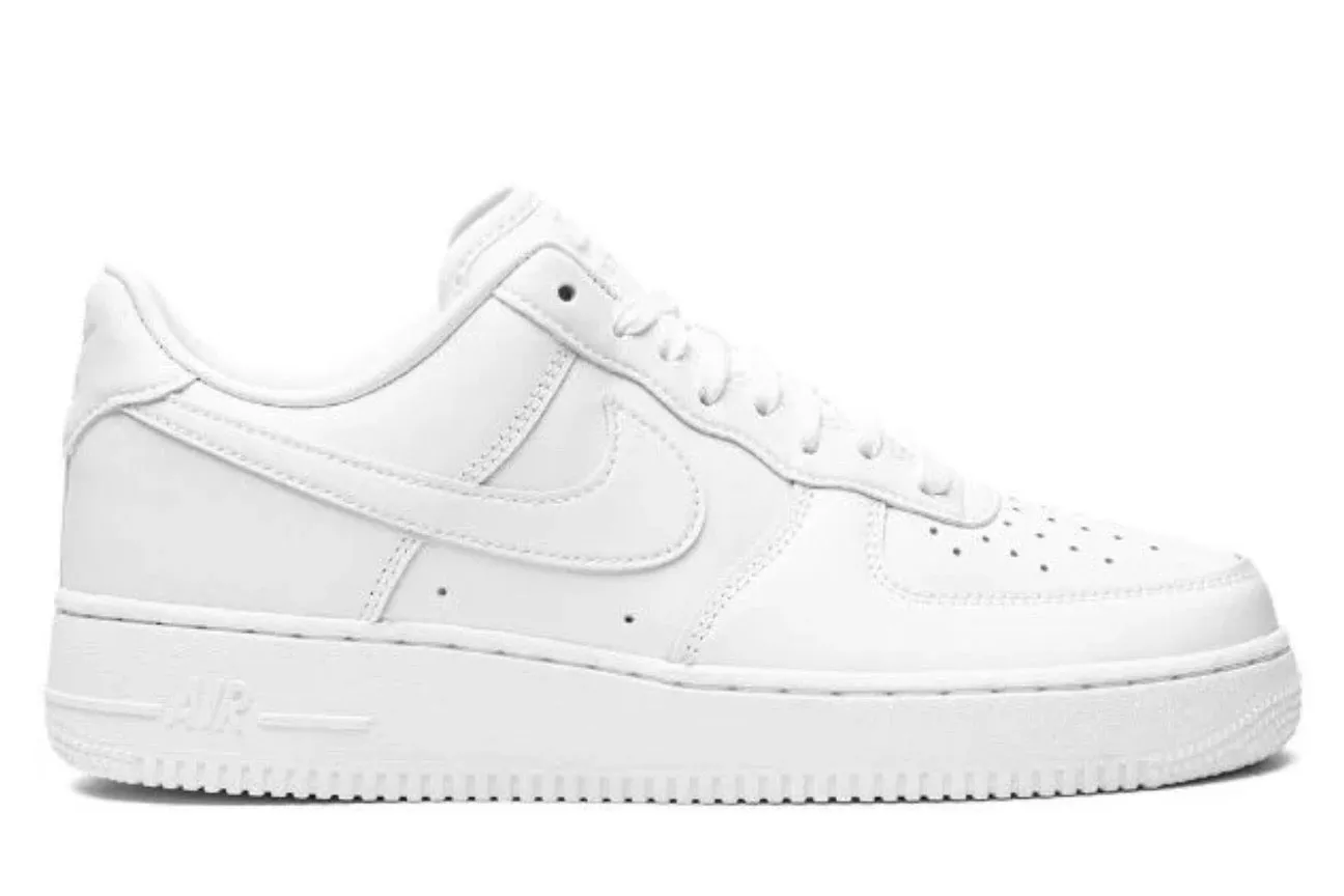 Runway Glow Street Ball Air Force 1 Triple White (WOMEN)