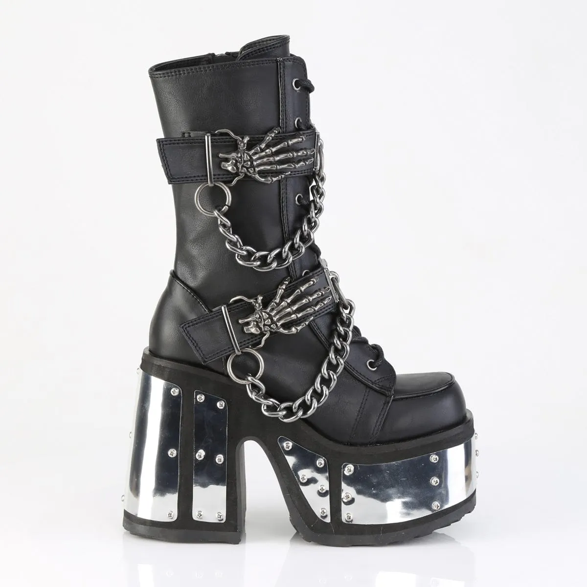 Matte Edge CAMEL-120 Black Vegan Leather