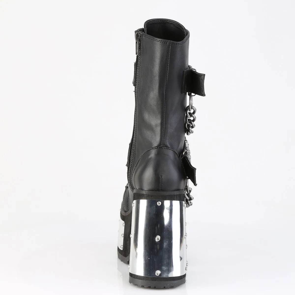 Snow Ride CAMEL-120 Black Vegan Leather