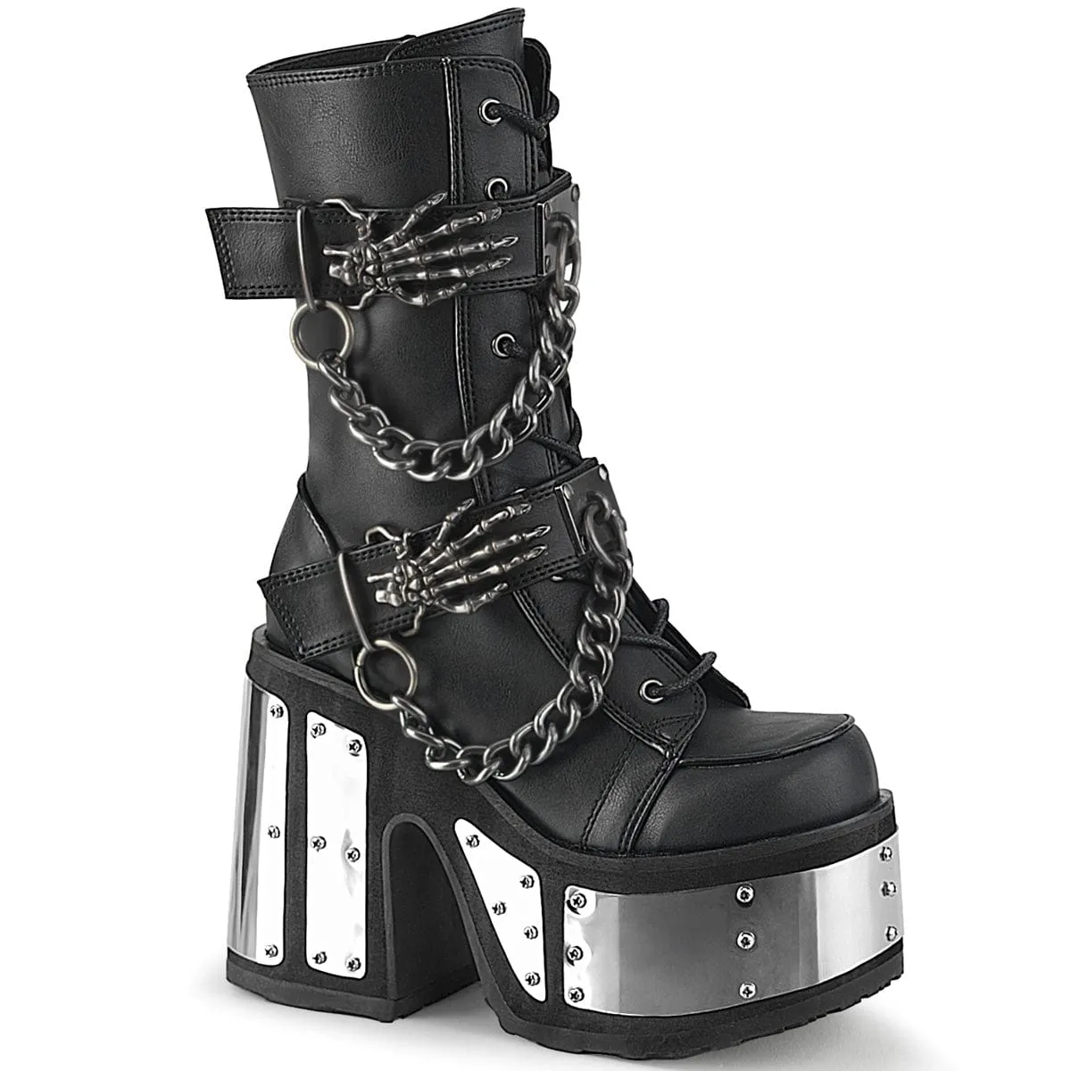 Teen Edge CAMEL-120 Black Vegan Leather