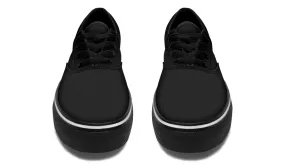 Velvet Rich Black Classic Shoes