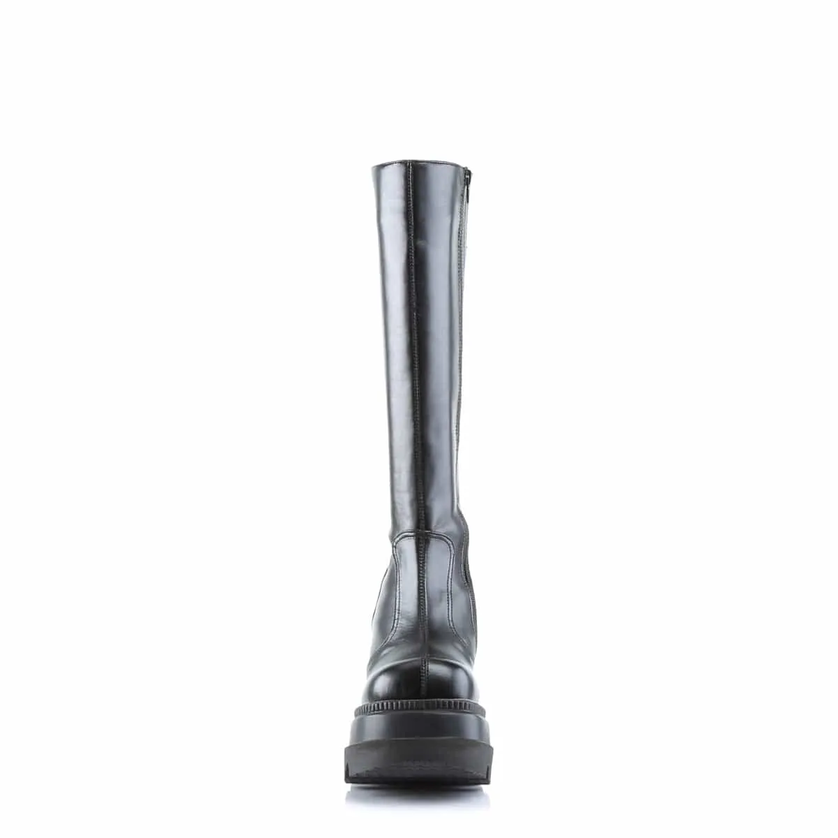 SHAKER-100 Black Vegan Leather Road Long