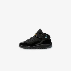 Light Framework *PRE-ORDER* (Crib Bootie) Air Jordan 11 Retro 'Black / Gamma Blue' (2025) CI6165-017