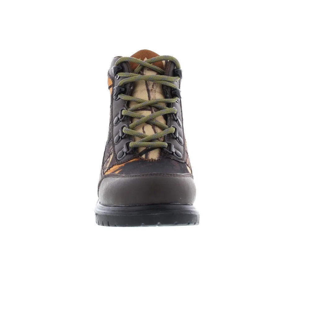 Wind Resistant Kids' Hunt in Dark Brown/Camo