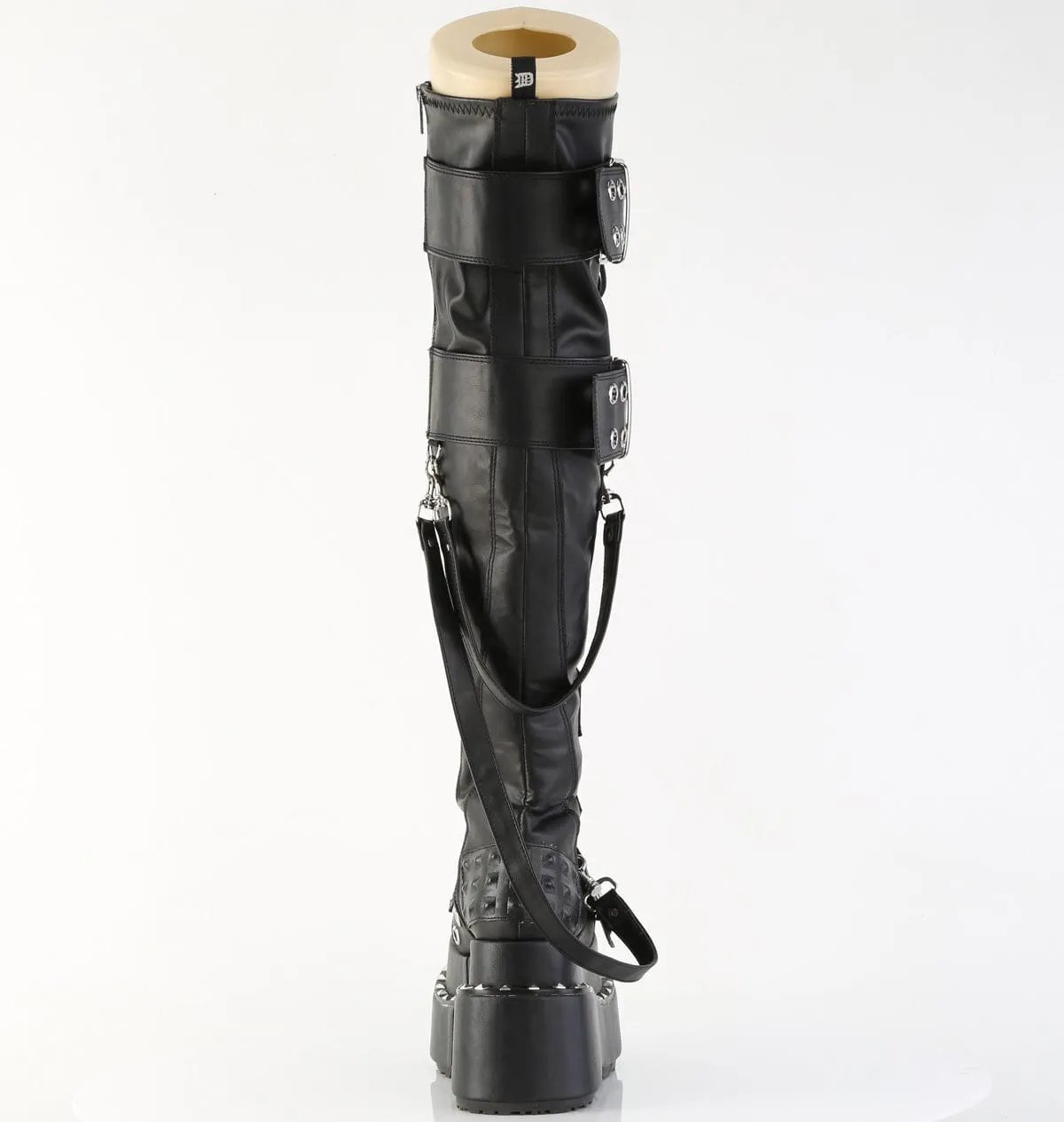 Foot Glow shape fit BEAR-316 Black Vegan Leather