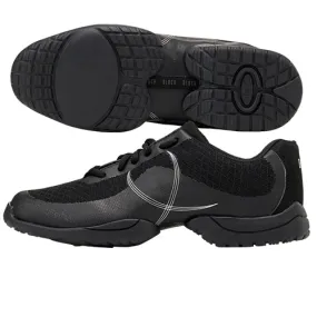 Ariel -- Split Sole Dancesneaker -- Black Stone Gray