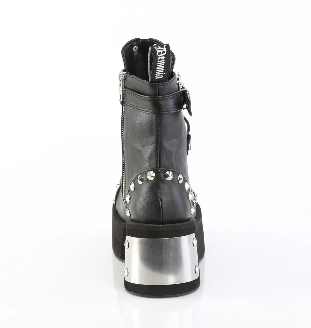 DANK-57 Black Vegan Leather Abrasion resistant Impact Resistance
