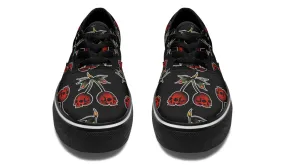 Skull Cherries Classic Shoes Functional Camera Look