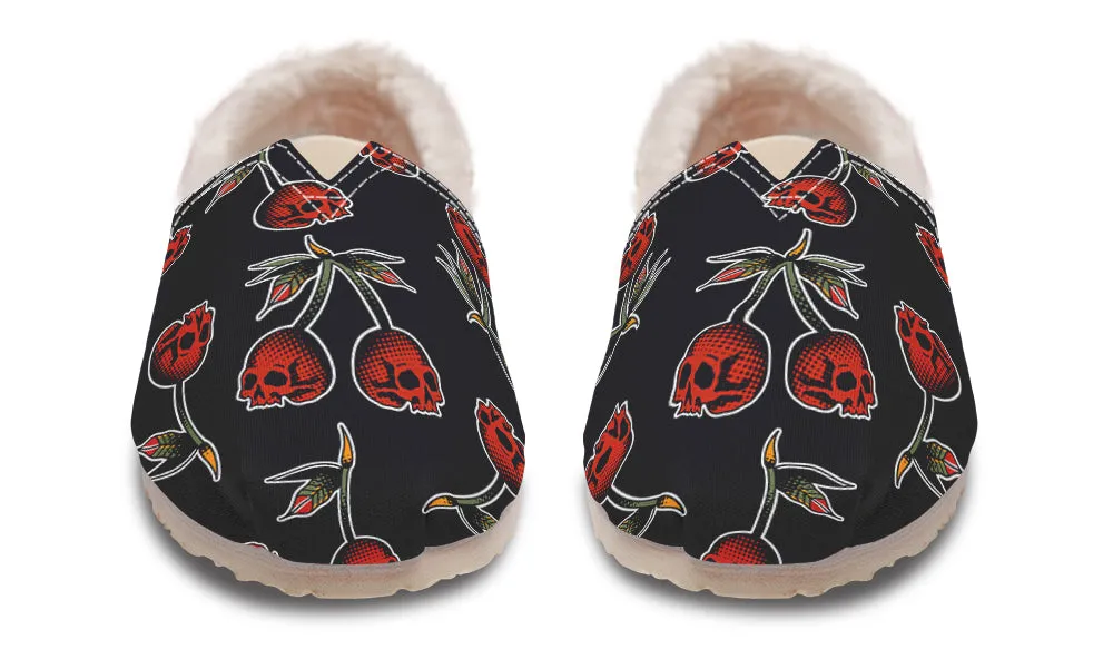 Sun Glow Arch support Skull Cherry Winter Casual Shoes