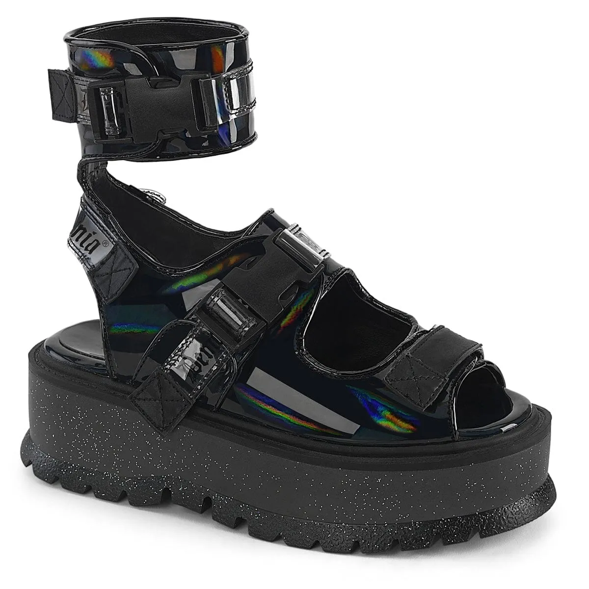 Strong Stitching Core Support SLACKER-15B Black Hologram Patent
