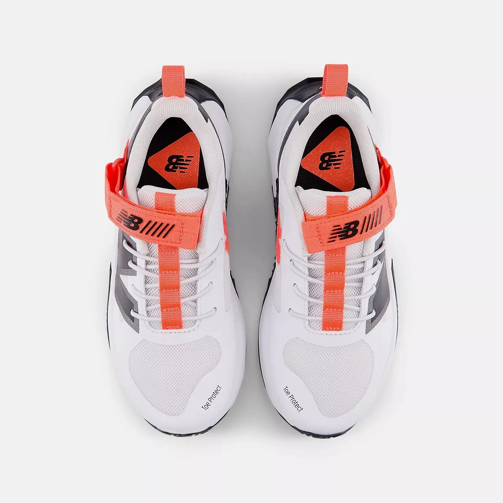 Yoga Base Street Ball FuelCell Play Bungee with Top Strap - White with Urgent Red