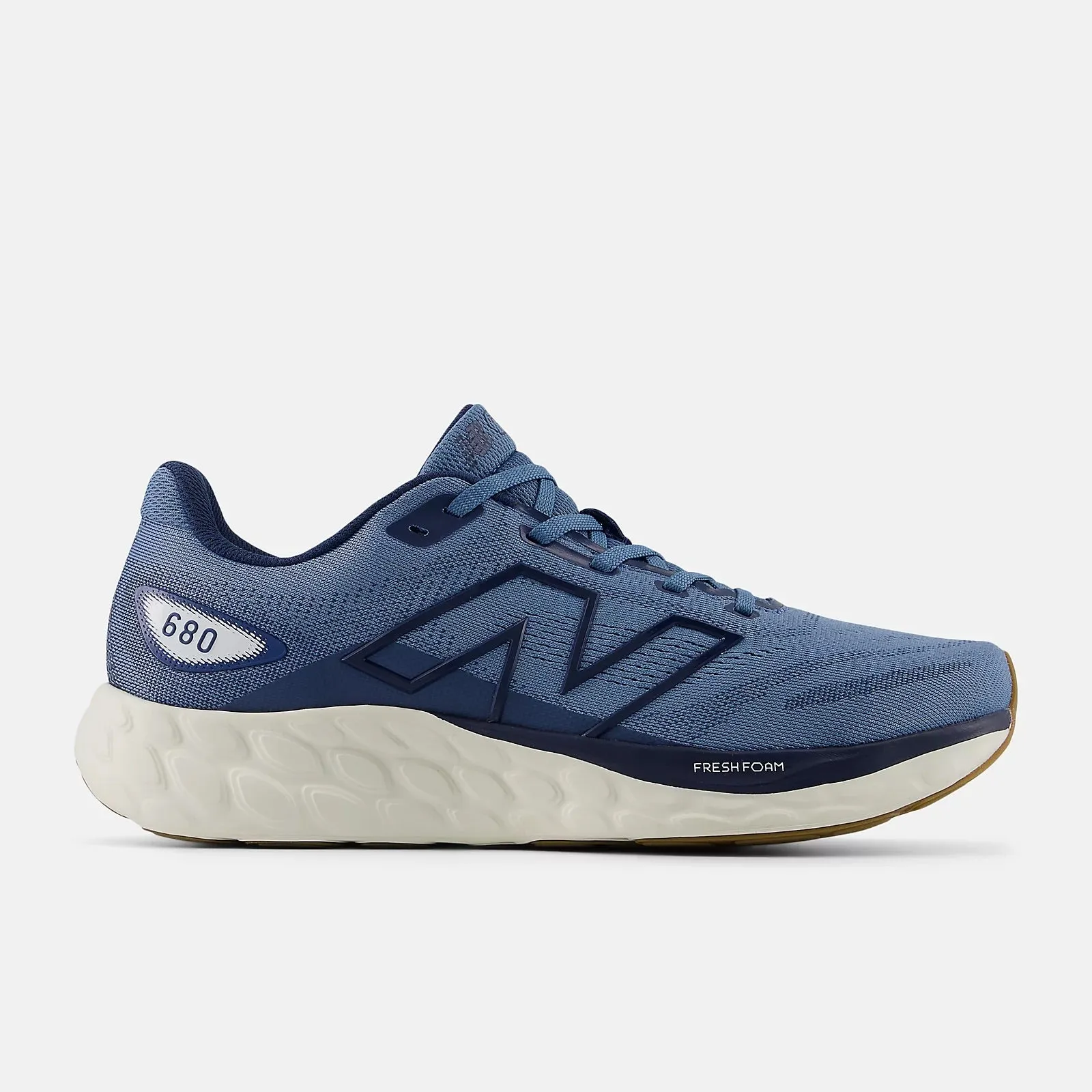 Fresh Foam X 680v8 - Shoreline Blue and NB Navy Secure fit